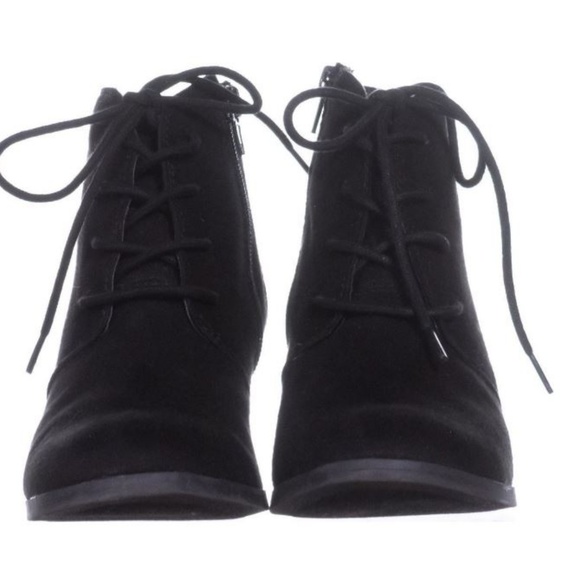 American Rag Baylie Lace-Up Wedge Booties - Picture 3 of 5